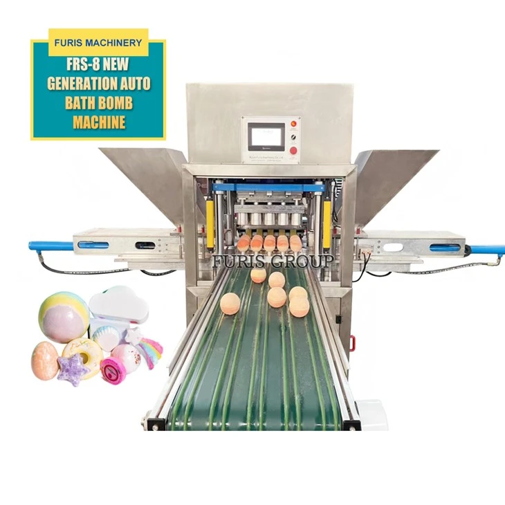 High Speed Full Automatic Bath Ball Bath Salts Bath Fizzy Bath Bomb Machine